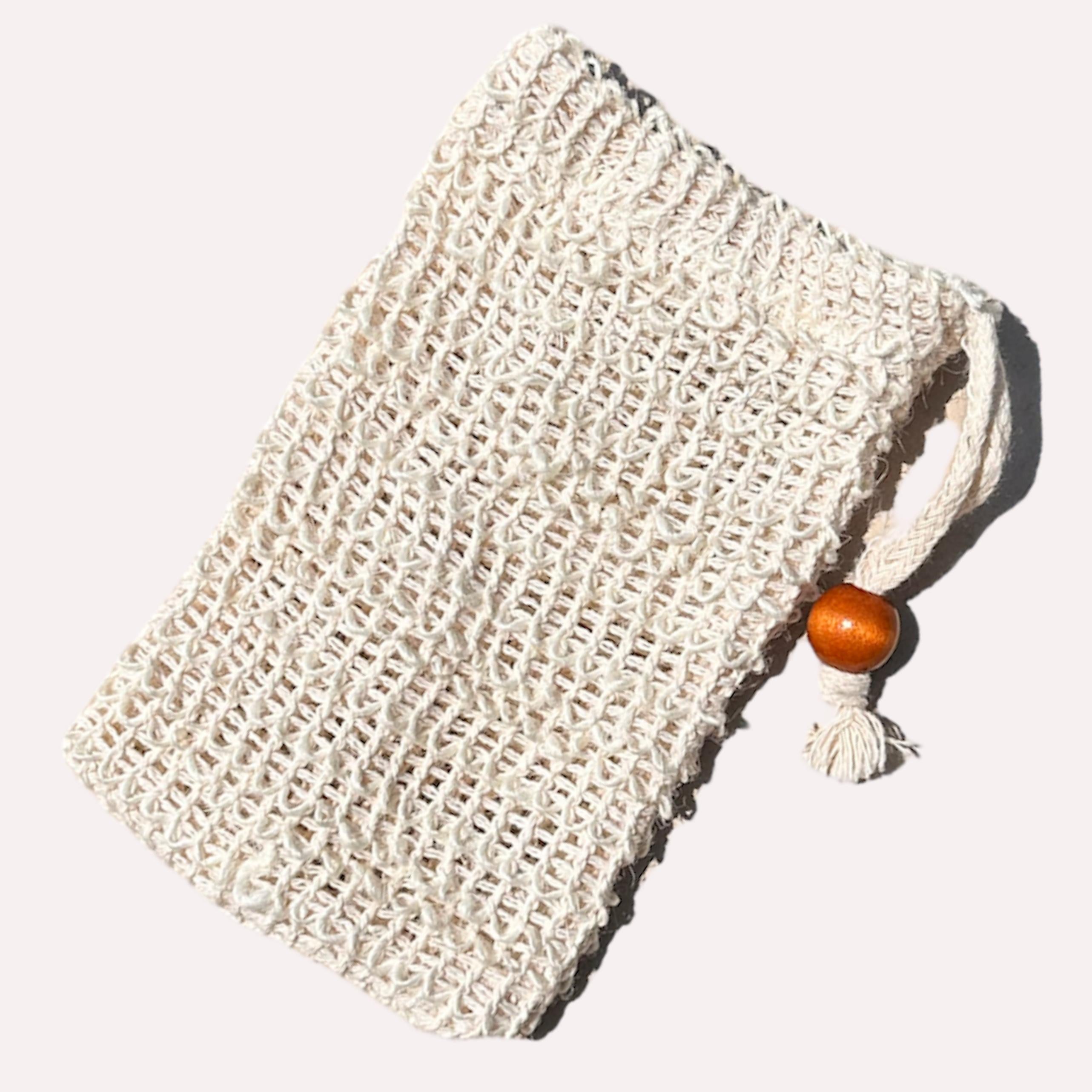 Sisal Soap Saver Pouch